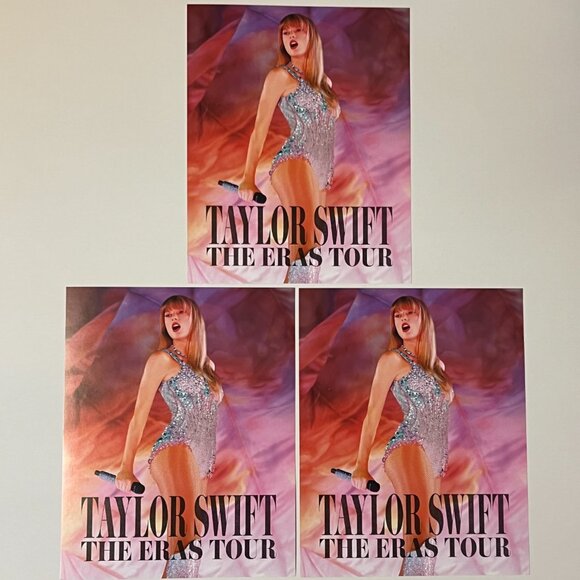 Lot of 3 Taylor Swift The Eras Tour Movie Mini Posters with Cup AMC - Picture 10 of 10